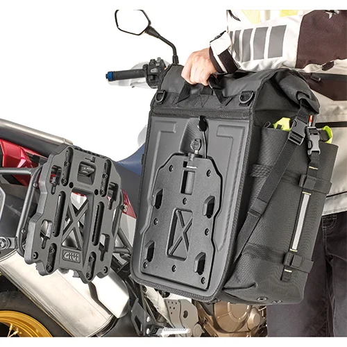 Par de Bolsa Givi Lateral GRT709 Canyon com Base 35L - Spinelli